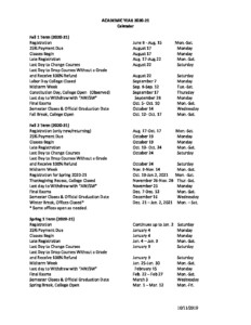 Academic Calendar 2021 Abc St Augustine College usa st augustine academic calendar 2021