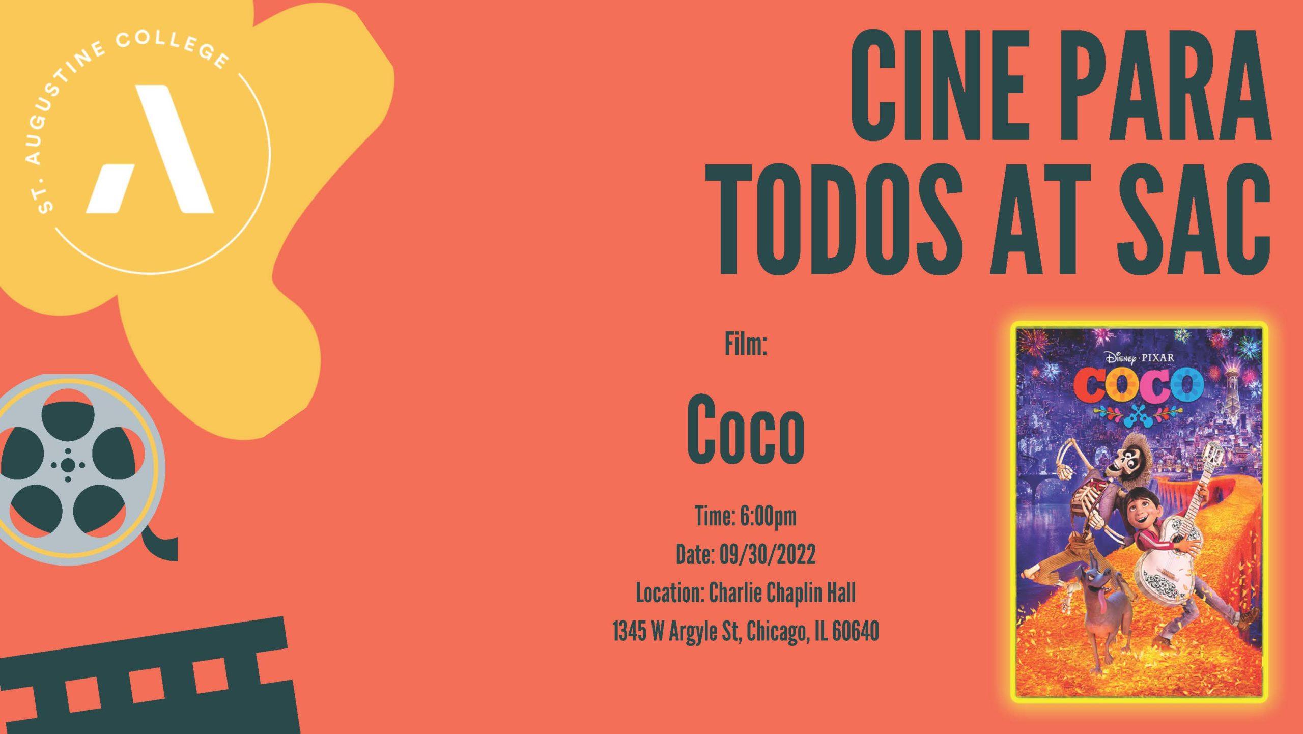 Cine Para Todos at SAC : Coco