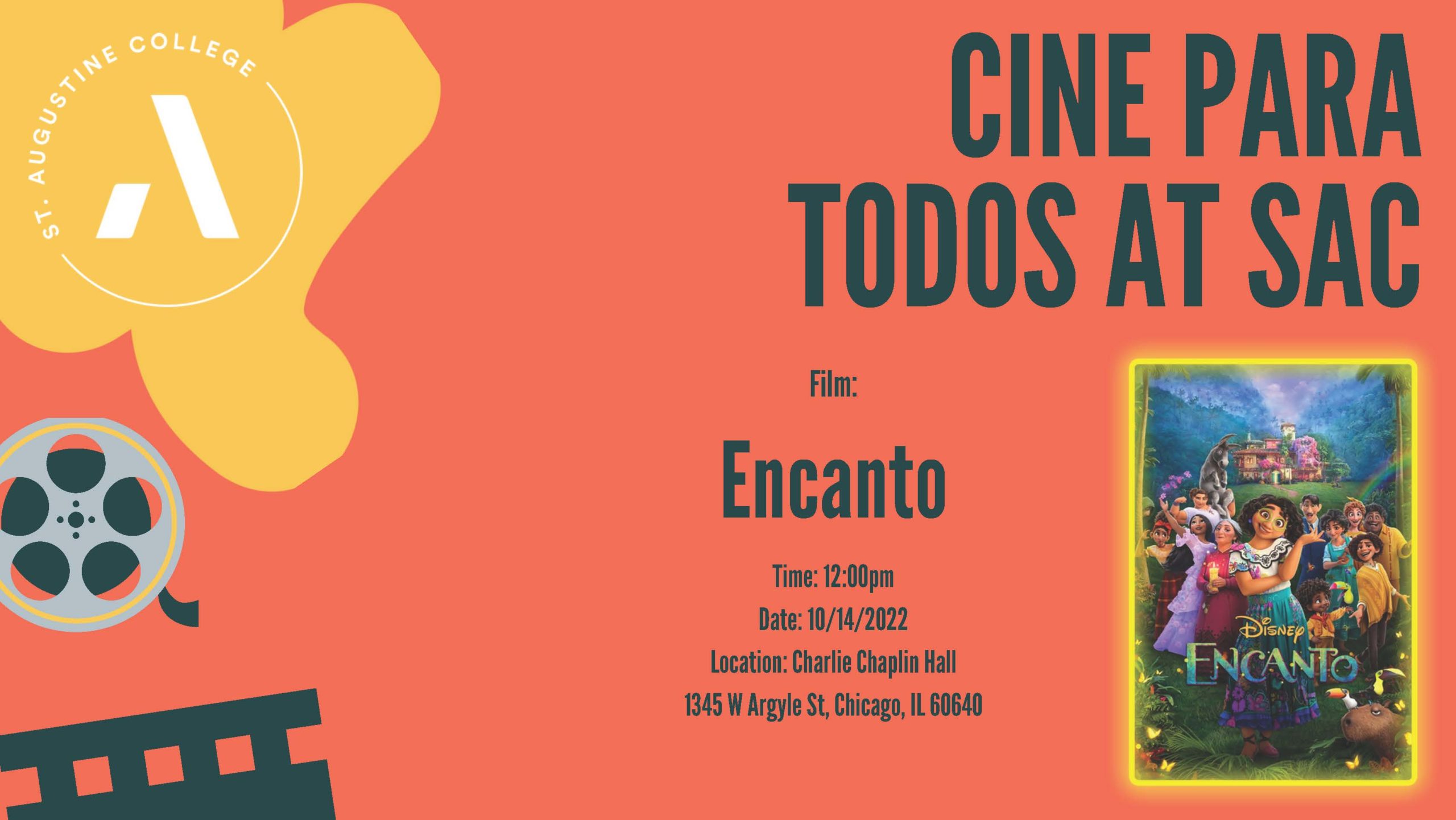 Cine Para Todos at SAC: Encanto