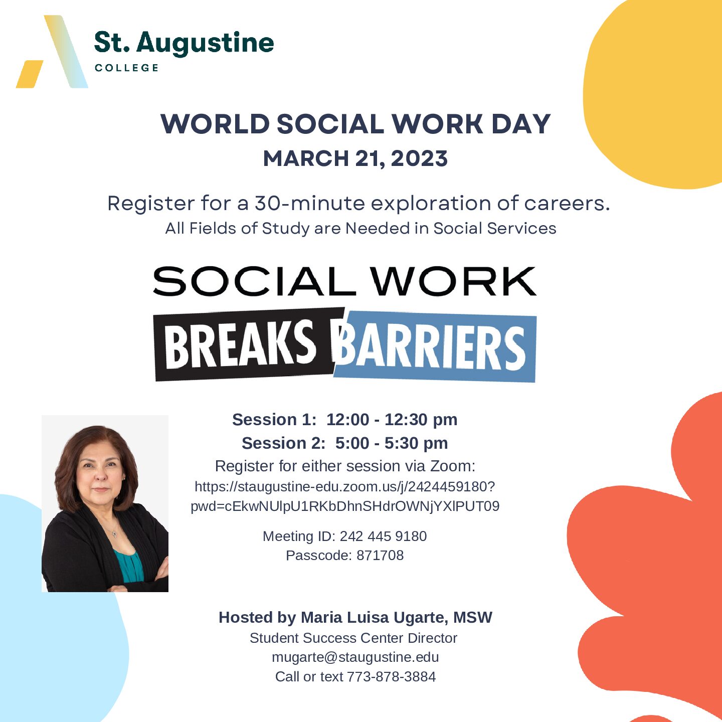 World Social Work Day St. Augustine College