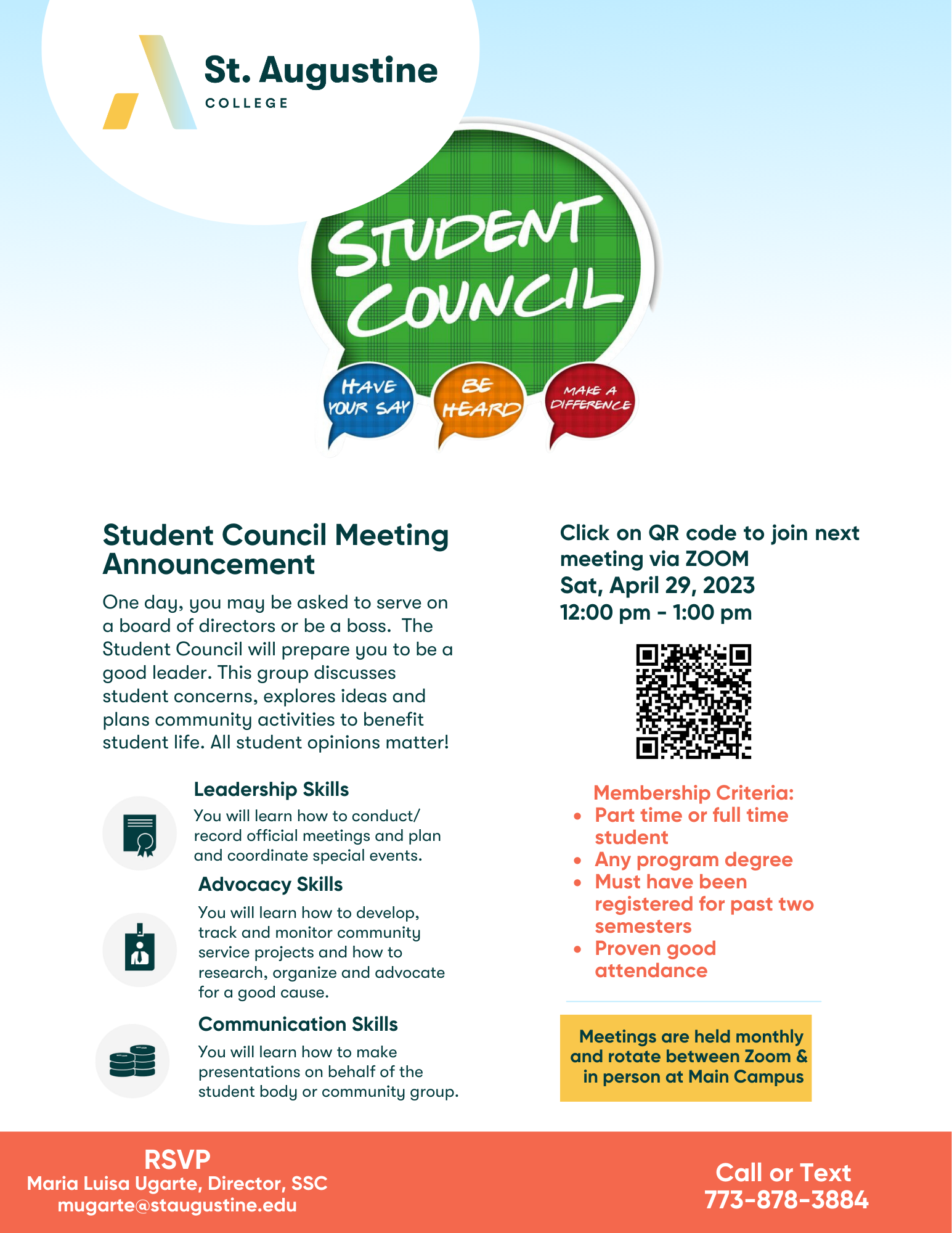 Student Council Meeting