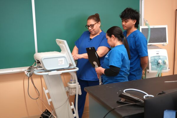 Learning about respiratory therapy